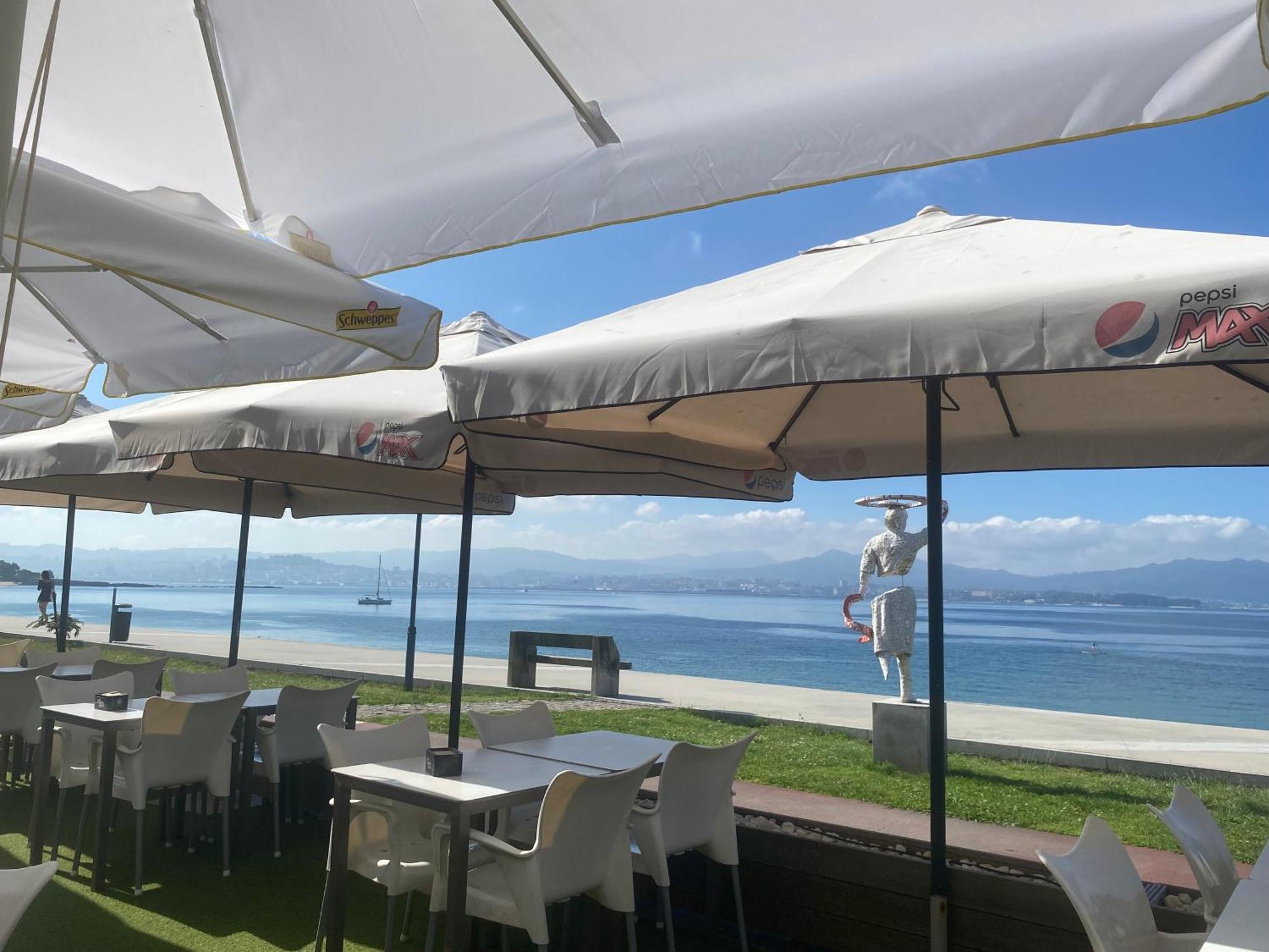 坎加斯德穆拉索Loft Playa Rodeira公寓 外观 照片